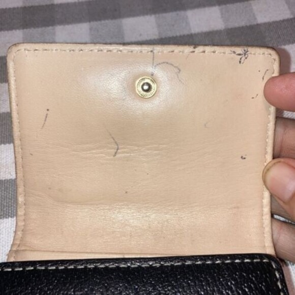 Black Kate Spade Trifold Wallet with Zippered Coin Pouch - Picture 3 of 10